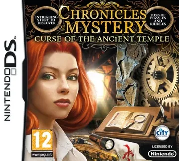 Chronicles of Mystery - Curse of the Ancient Temple (USA) (En,Fr,Es) box cover front